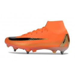 Nike Zoom Mercurial Superfly 10 Elite SG Orange Black