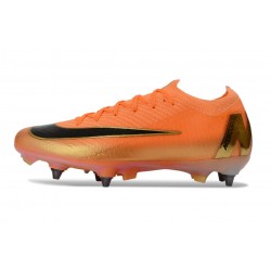 Nike Zoom Mercurial Vapor 16 Elite SG-Pro Déjà Vu - Total Orange Metallic Vivid Gold