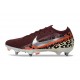 Nike Zoom Mercurial Vapor 16 Elite SG-Pro United - Burgundy Crush Metallic Silver Universal Red Fossil