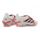 Adidas Predator 26 Elite FT FG Cleat White Crimson Black