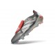 Adidas Predator 26 Elite FT FG Cleat Iron Met. Ftwr White Lucid Red
