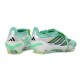 Adidas Predator 26 Elite FT FG Cleat Green Silver