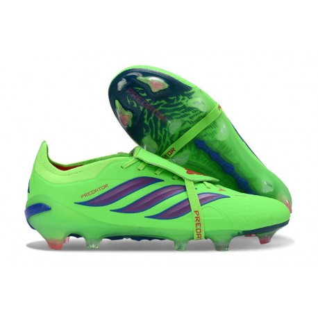 Adidas Predator 26 Elite FT FG Cleat Green Purple