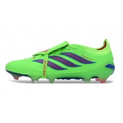 Adidas Predator 26 Elite FT FG Cleat Green Purple