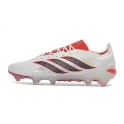 Adidas Predator Low Elite Firm Ground White Red Black