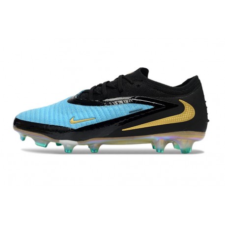 New Nike Phantom 6 Low Elite FG Blue Black Gold