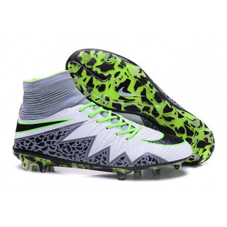 nike hypervenom white and green