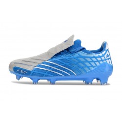 adidas F50 Spider Elite FG Shoes Bluebird Silver Metallic Ftw White