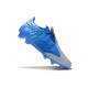 adidas F50 Spider Elite FG Shoes Bluebird Silver Metallic Ftw White