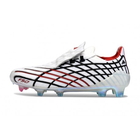 Adidas X F50 Spider Elite FG 30th Anniversary - Off White Vivid Red Indigo