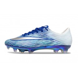 Nike Air Zoom Mercurial Vapor 17 Elite FG Blue Silver White