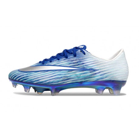 Nike Air Zoom Mercurial Vapor 17 Elite FG Blue Silver White