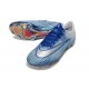 Nike Air Zoom Mercurial Vapor 17 Elite FG Blue Silver White