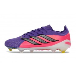Adidas Predator Low Elite Firm Ground Purple Pink Black