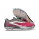 New Nike Phantom 6 Low Elite FG Red Silver Grey