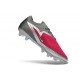 New Nike Phantom 6 Low Elite FG Red Silver Grey