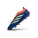 Adidas Predator Laceless Elite FG Soccer Cleats Blue Yellow Orange