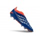 Adidas Predator Laceless Elite FG Soccer Cleats Blue Yellow Orange