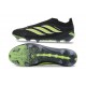 Adidas Predator Laceless Elite FG Soccer Cleats Black Yellow