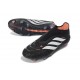 Adidas Predator Laceless Elite FG Soccer Cleats Black White