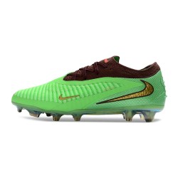 New Nike Phantom 6 Low Elite FG Green Golden