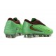 New Nike Phantom 6 Low Elite FG Green Golden