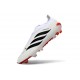 Adidas Predator Laceless Elite FG Soccer Cleats White Black Red