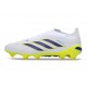 Adidas Predator Laceless Elite FG Soccer Cleats White Blue Yellow