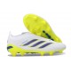 Adidas Predator Laceless Elite FG Soccer Cleats White Blue Yellow