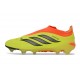 Adidas Predator Laceless Elite FG Soccer Cleats Yellow Orange Black