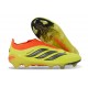 Adidas Predator Laceless Elite FG Soccer Cleats Yellow Orange Black