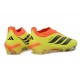 Adidas Predator Laceless Elite FG Soccer Cleats Yellow Orange Black