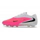 New Nike Phantom 6 Low Elite FG Pink White Black