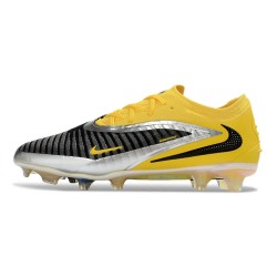 New Nike Phantom 6 Low Elite FG Yellow Black Silver