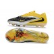 New Nike Phantom 6 Low Elite FG Yellow Black Silver