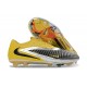 New Nike Phantom 6 Low Elite FG Yellow Black Silver