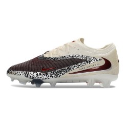 New Nike Phantom 6 Low Elite FG Red Off-White Black