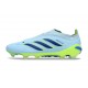 Adidas Predator Laceless Elite FG Crystal Sky Ray Blue Team Solar Yellow