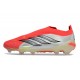 Adidas Predator Laceless Elite FG Soccer Cleats Lucid Red Core Black Ftwr White