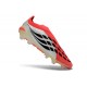 Adidas Predator Laceless Elite FG Soccer Cleats Lucid Red Core Black Ftwr White