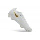 New Nike Zoom Mercurial Vapor XVII Elite FG White Golden
