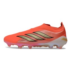 Adidas Predator LL Elite FG 2026 Solar Turbo Thermal Chrome Core Black