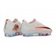 New Nike Zoom Mercurial Vapor XVII Elite FG White Orange Gold