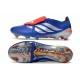Adidas Predator Elite Foldover Tongue FG Boot Blue Red Silver