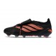Adidas Predator Elite Foldover Tongue FG Boot Black Orange
