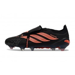 Adidas Predator Elite Foldover Tongue FG Boot Black Orange