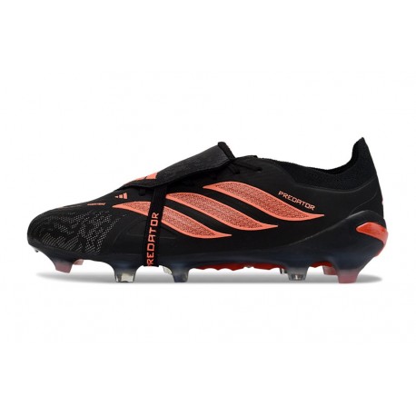 Adidas Predator Elite Foldover Tongue FG Boot Black Orange