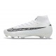 Nike Mercurial Superfly 10 Elite FG Soccer Shoes White Black