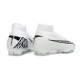 Nike Mercurial Superfly 10 Elite FG Soccer Shoes White Black