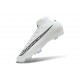 Nike Mercurial Superfly 10 Elite FG Soccer Shoes White Black